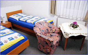 Schlafzimmer Wohnung B in Soltau